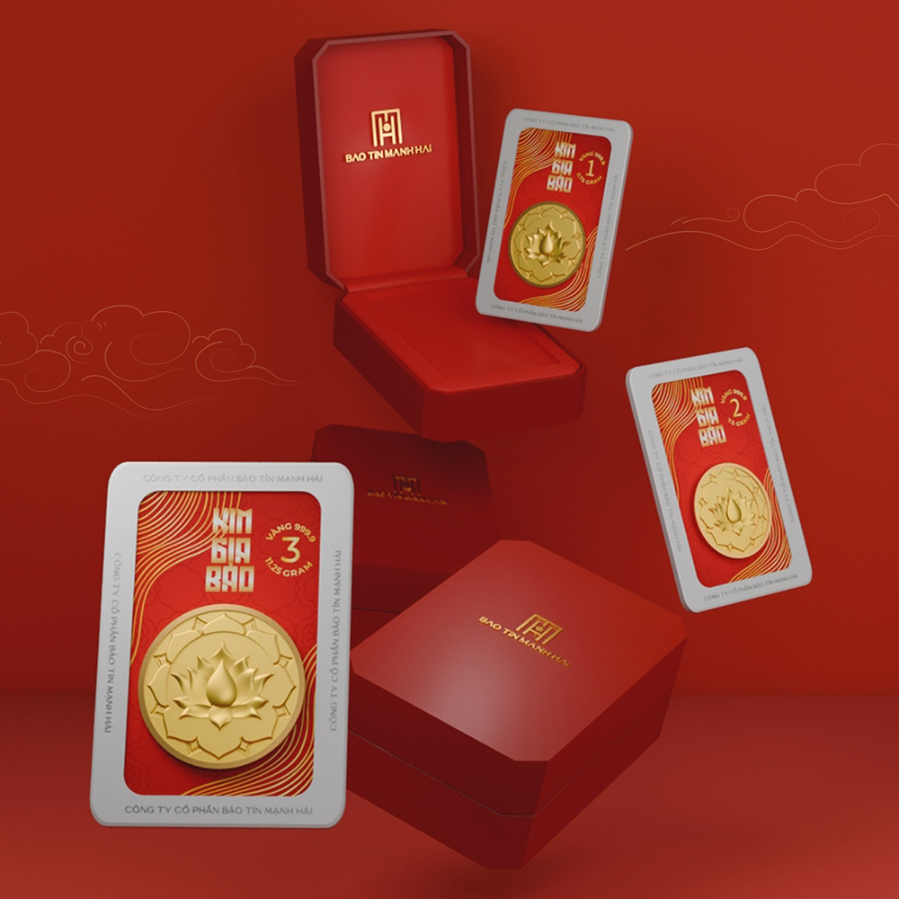 Đồng vàng Kim Gia Bảo Hoa Sen